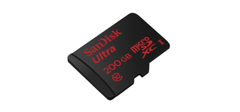 Esta tarjeta microSD de 200 GB de SanDisk te costará un riñón
