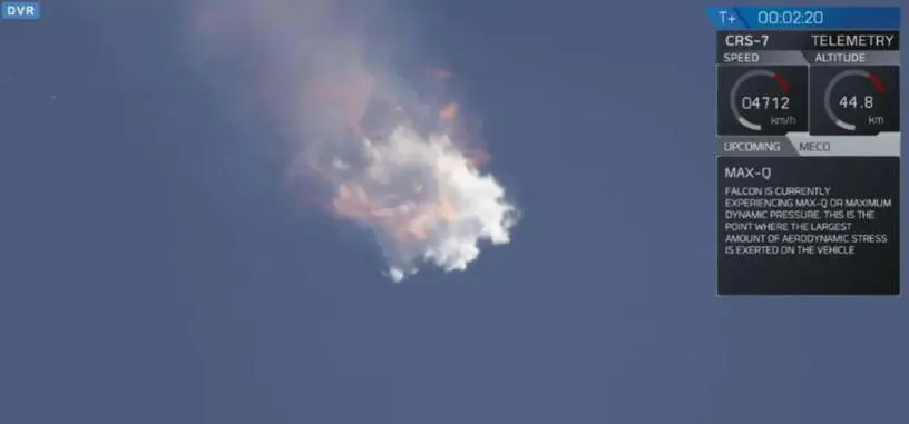 La última misión de SpaceX termina con la explosión en pleno vuelo del Falcon 9
