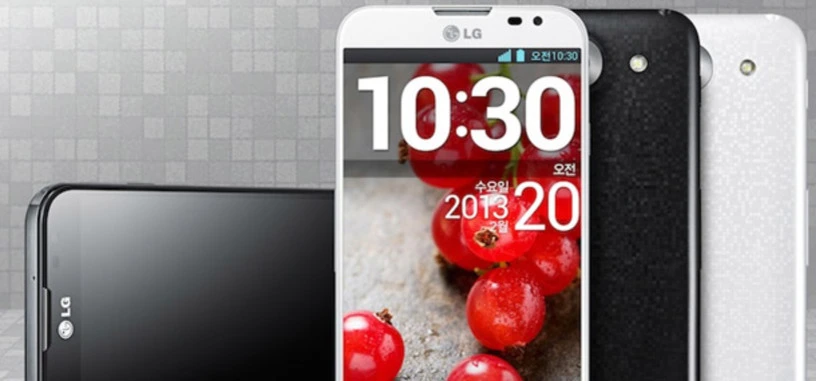 LG muestra su Optimus G Pro, pantalla de 5.5 pulgadas con cristal curvo