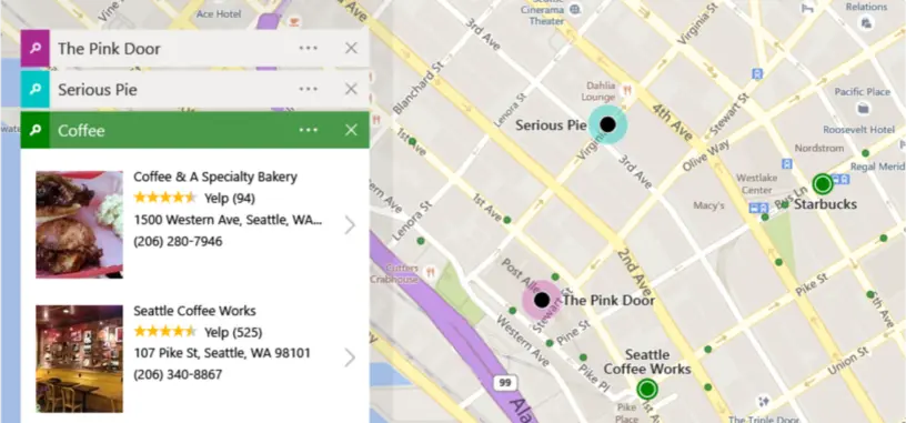 Microsoft le da un lavado de cara a su aplicación Bing Maps