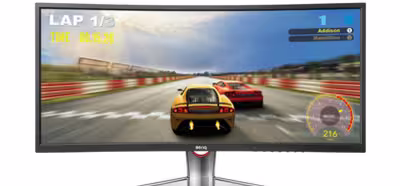 BenQ XR3501 a la venta, un monitor panorámico curvo de 144 Hz orientado a juegos