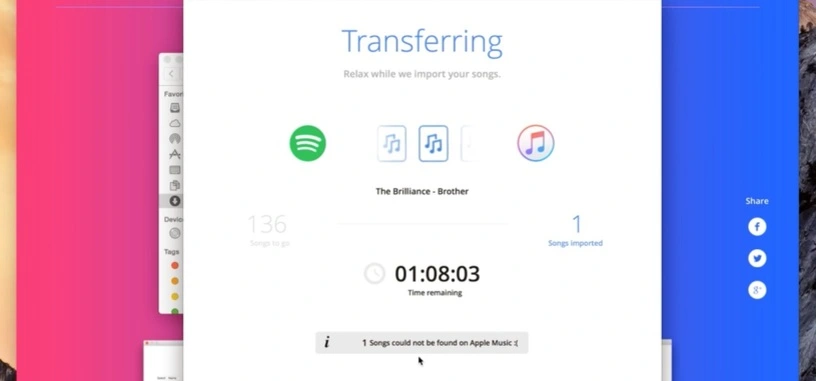 Exporta tus listas de reproducción de Spotify a Apple Music con esta aplicación