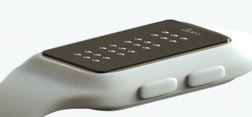 Dot es el reloj inteligente con pantalla Braille para todos aquellos con problemas de visión