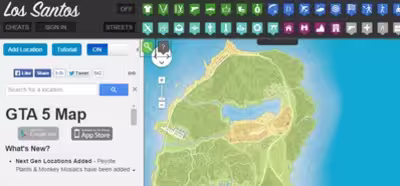 ¿Perdido en Los Santos? Entonces este mapa interactivo estilo Google Maps te vendrá de lujo