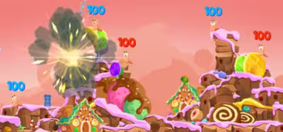 Los gusanos de 'Worms' detrozarán tu teléfono con 'Worms 4'