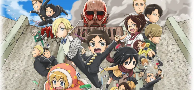 El manga 'Attack on Titan: Junior High' tendrá adaptación a serie animada