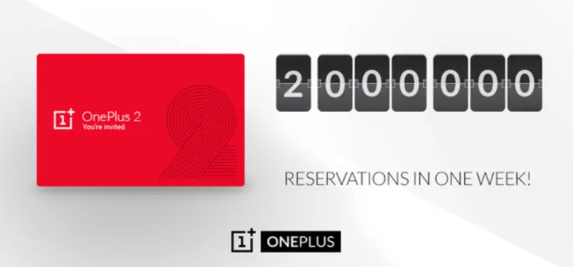 Ya hay 2 millones de reservas del OnePlus 2, y los fans piden poder comprarlo