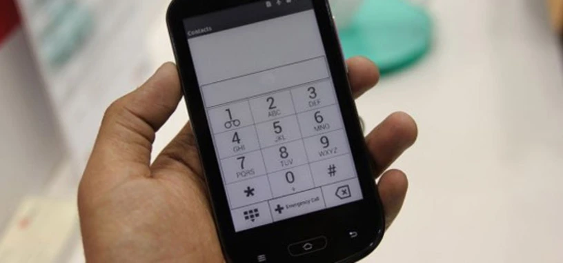 Presentan en el MWV un prototipo de smartphone con pantalla de tinta electrónica