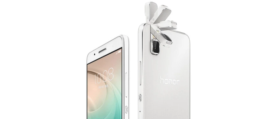 Huawei Honor 7i, un teléfono de gama media con cámara plegable