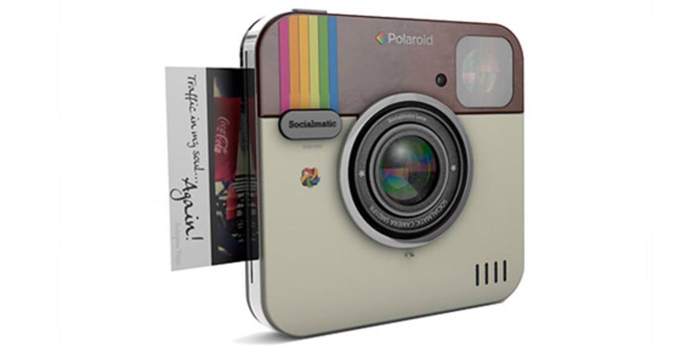 conveniencia Estudiante Rey Lear Socialmatic, la cámara de Instagram, la pondrá a la venta Polaroid en 2014  | Geektopia
