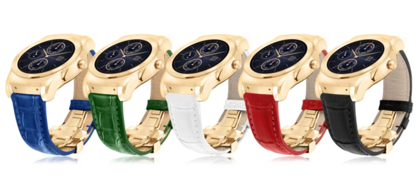 LG tiene una versión de 1.200 dólares bañada en oro de su reloj Watch Urbane