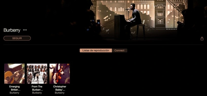 Burberry y Apple Music lanzarán un canal de música en Reino Unido