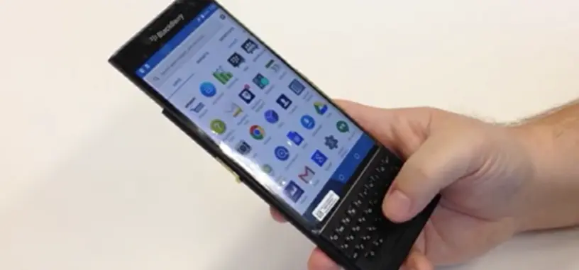 Este vídeo da un buen repaso al primer teléfono Android de Blackberry