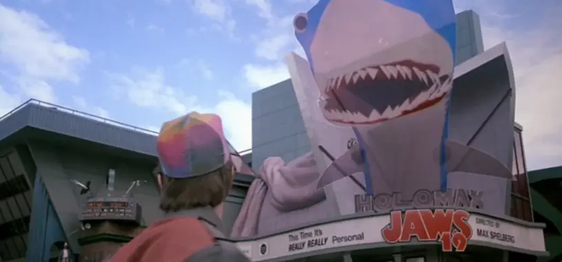 Ya puedes ver el tráiler de la película 'Tiburón 19' que aparecía en 'Regreso al futuro II'