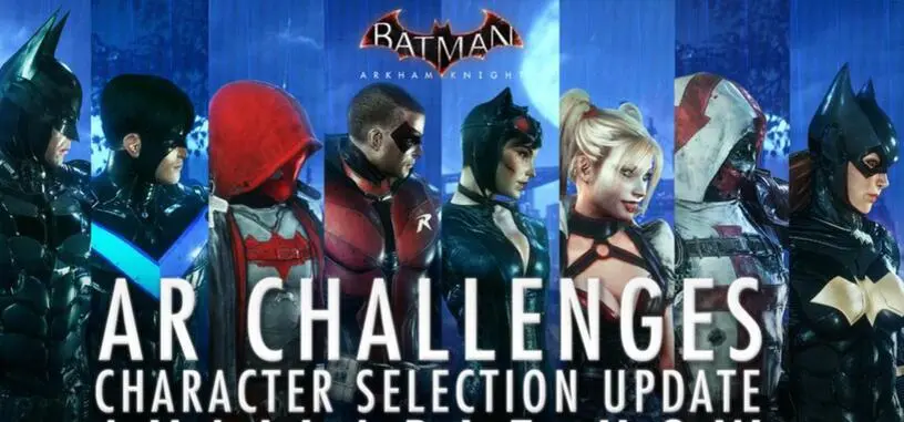 'Batman: Arkham Knight' ya dispone de nuevos personajes jugables para los Desafíos de RA