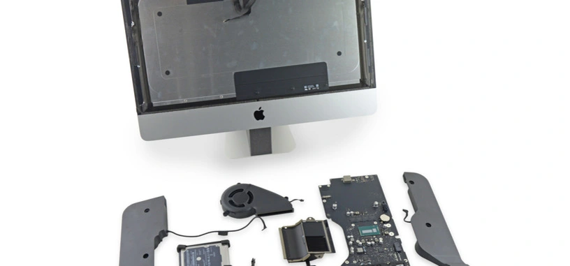 El desmontaje del nuevo iMac de 21,5'' revela un panel de LG, y RAM soldada a la placa