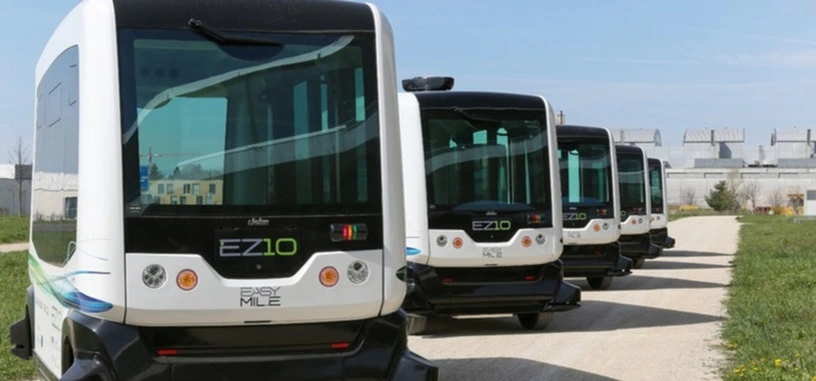 Comenzarán a probar un microbús de conducción autónoma en Singapur y California