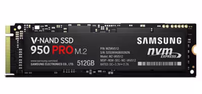 Samsung pone a la venta el SSD 950 Pro, un modelo M.2 PCIe con hasta 2.500 MB/s de lectura