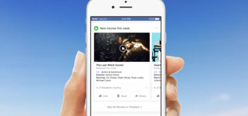 Facebook tiene un nuevo sistema de notificaciones, y recuerda a Google Now
