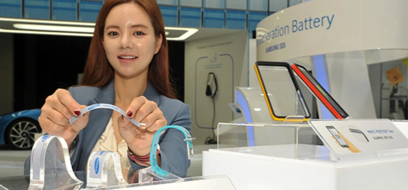 Las nuevas baterías de Samsung permitirán una mayor variedad de dispositivos vestibles