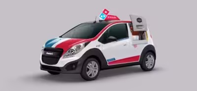 Domino's desarrolla el vehículo ideal para el reparto de pizza