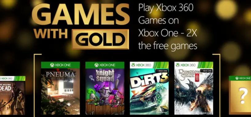 Microsoft confirma los juegos gratis de noviembre de Xbox Live Gold