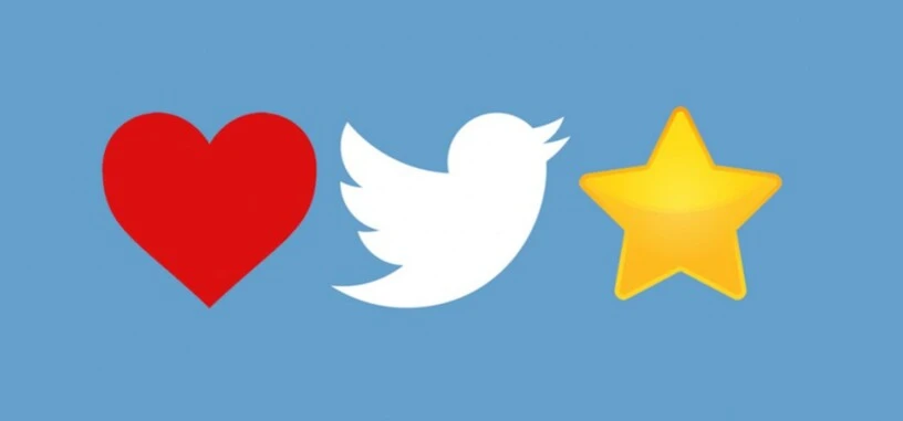 Twitter cambia los favoritos con estrellas por 'Me gusta' con corazones