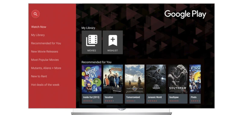 Los televisores de LG tendrán acceso a Google Play Películas
