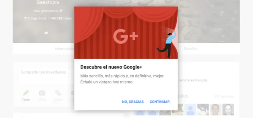 Google rediseña nuevamente Google+, en un intento de atraer nuevos usuarios