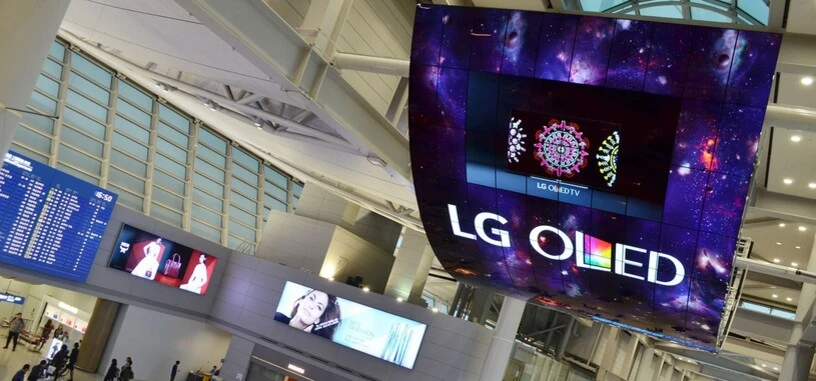 LG muestra la pantalla OLED más grande del mundo