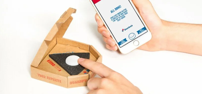 Ahora puedes encargar tu pizza favorita de Domino's con sólo pulsar un botón