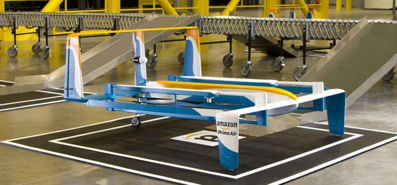 Amazon muestra el nuevo modelo de dron de reparto que entregará tu pedido en 30 minutos