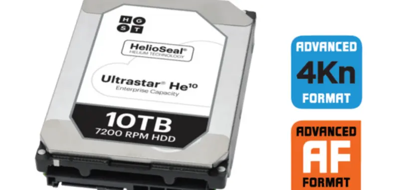 HGST añade un nuevo disco duro de 10 TB a su catálogo