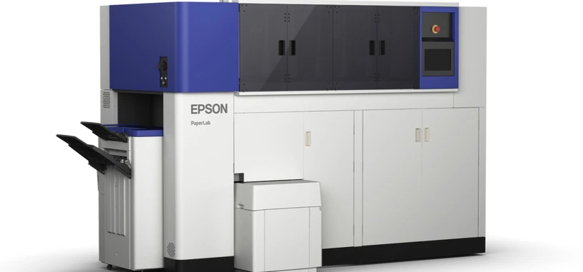 Epson PaperLab convertirá el papel usado de la oficina en folios blancos reciclados