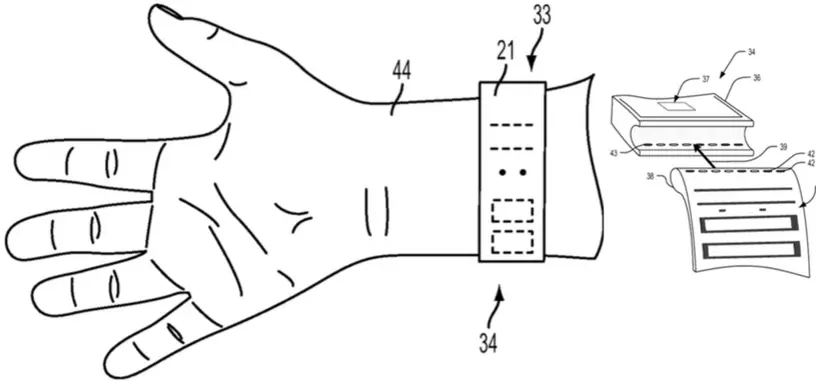 Apple patenta correas hechas con tejidos que se pueden usar para mostrar información