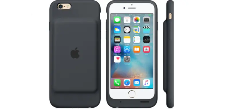 Apple pone finalmente a la venta una funda con batería incorporada para el iPhone 6s