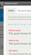 Google lleva sus tipografías web al escritorio junto con Monotype, y merece la pena descargarlas