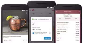 Android Pay ahora cuenta con integración con las aplicaciones móviles