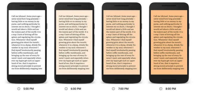 Google también quiere que duermas bien por la noche tras usar Play Books