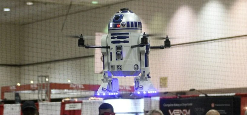 La Fuerza es poderosa en este dron de R2-D2