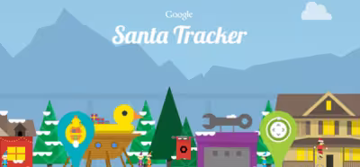 Ten localizado a Papá Noel esta noche con esta web de Google