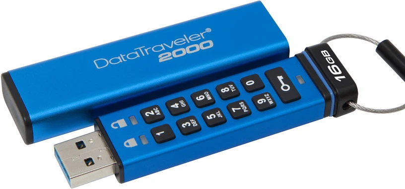 Kingston presenta su memoria USB con teclado DataTraveller 2000
