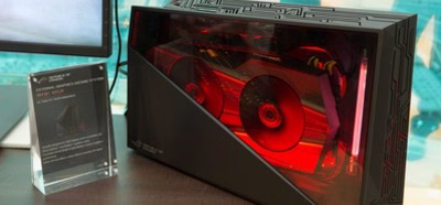 Asus muestra su caja para tarjetas gráficas externas por Thunderbolt 3