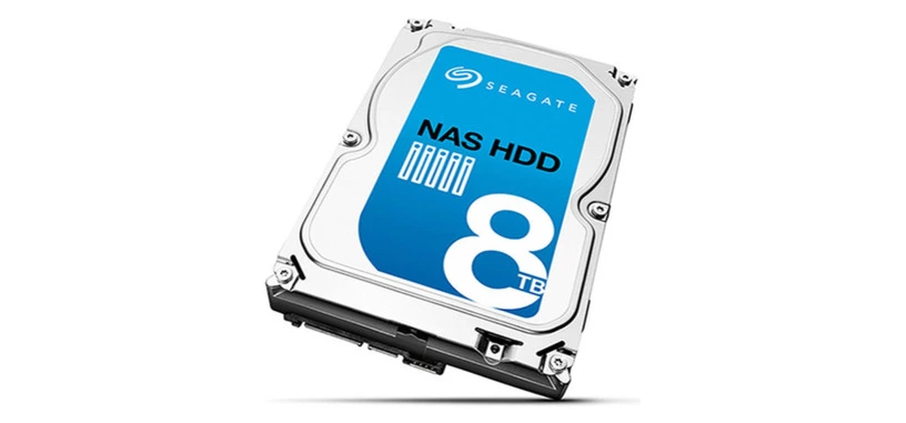 Seagate presenta su nueva gama de discos duros para NAS, e incluye uno de 8 TB