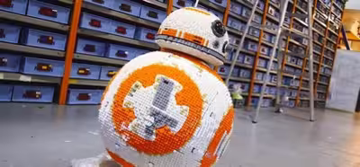 ¿Hay algo que no se pueda construir en Lego? Es el turno de BB-8
