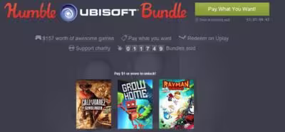 Llena de juegos de Ubisoft tu ordenador con este Humble Bundle