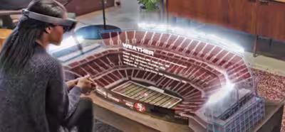 Microsoft imagina cómo será el uso de HoloLens para los aficionados de la NFL