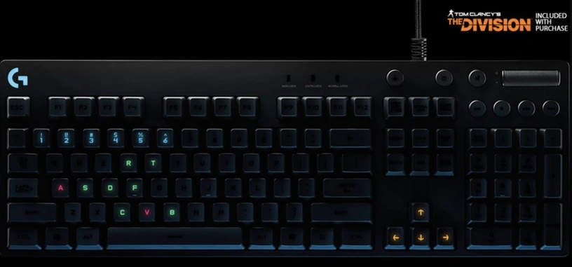Logitech G810 Orion Spectrum, nuevo teclado para juegos con iluminación RGB