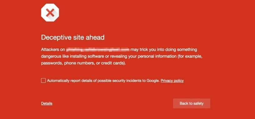 Google Chrome avisará de las webs que incluyen botones de descarga falsos