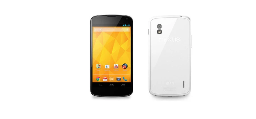 LG pone a la venta el Nexus 4 de color blanco, pero no fabricará un Nexus 5